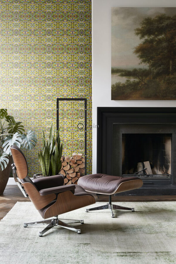 Origin Wallcoverings mittekootud tapeet XXL džungli palavik - kollane
