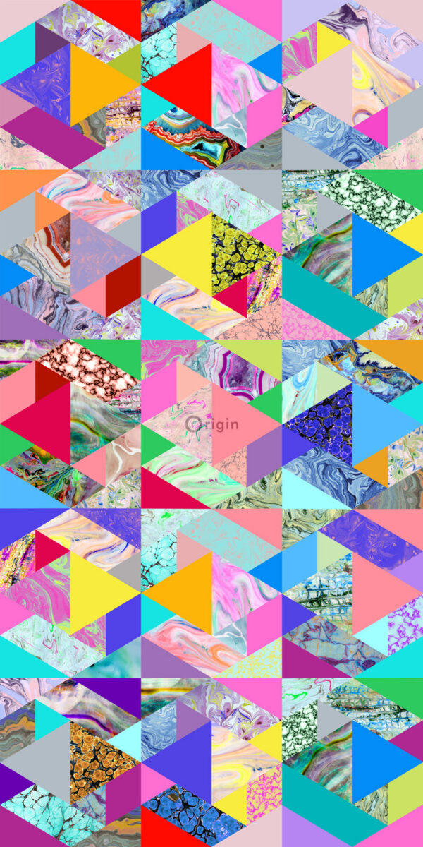 Origin Wallcoverings mittekootud tapeet XXL värvikas marmor mitmevärviline