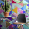 Origin Wallcoverings mittekootud tapeet XXL värvikas marmor mitmevärviline