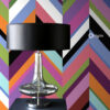 Origin Wallcoverings mittekootud tapeet XXL siksakmotiiv mitmevärviline