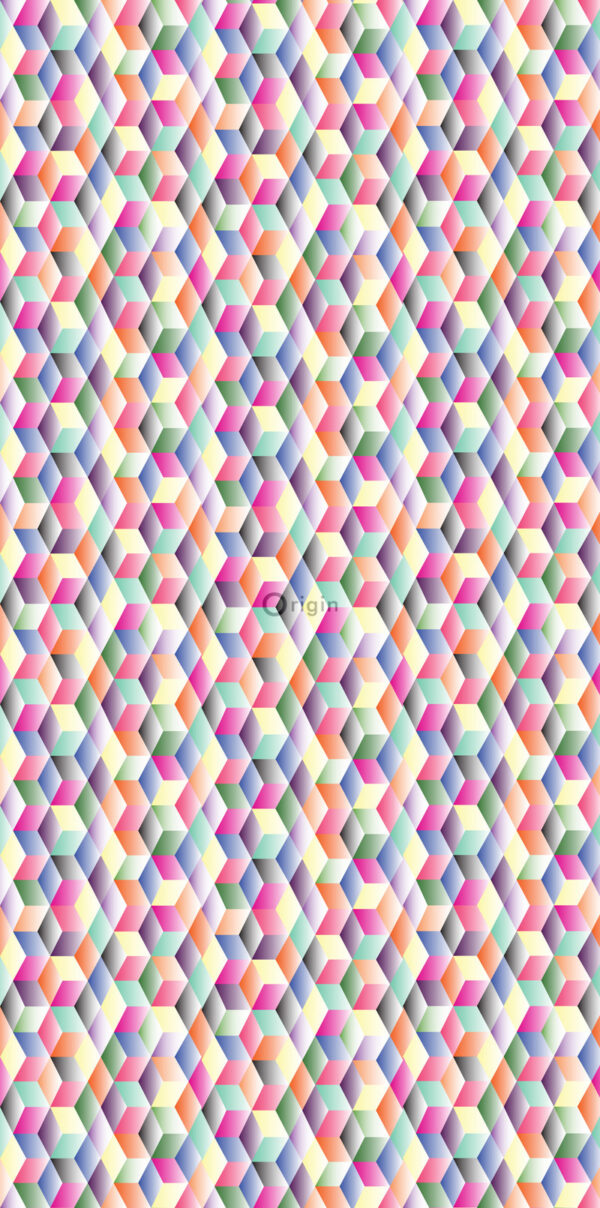 Origin Wallcoverings mittekootud tapeet XXL graafiline motiiv - mitmevärviline