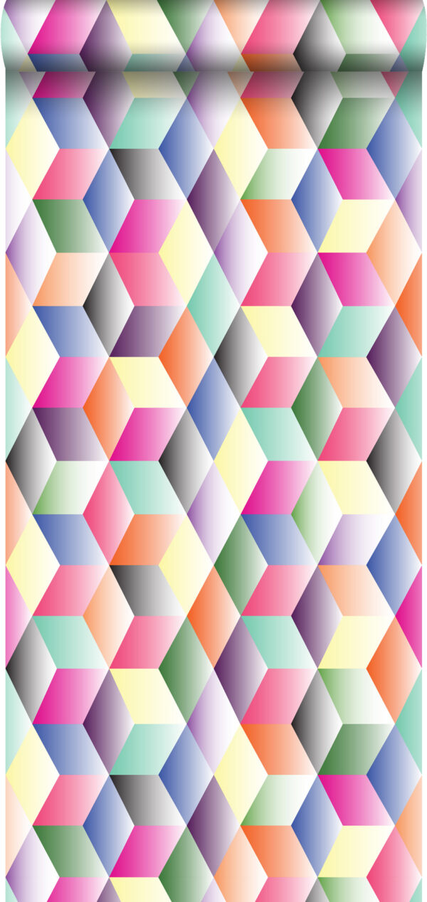 Origin Wallcoverings mittekootud tapeet XXL graafiline motiiv - mitmevärviline