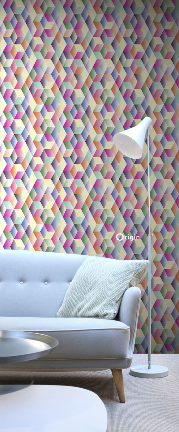 Origin Wallcoverings mittekootud tapeet XXL graafiline motiiv - mitmevärviline