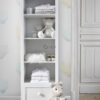 Origin Wallcoverings origami loomapead fototapeet - mündiroheline, pastelsinine, pastelkollane, hele soe hall ja mattvalge