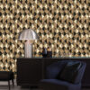 Origin Wallcoverings mittekoeline XXL tapeet rohumatt graafiline 3D must, pruun ja beež