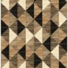 Origin Wallcoverings mittekoeline XXL tapeet rohumatt graafiline 3D must, pruun ja beež