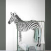 Origin Wallcoverings ise kleepuv seinapilt sebrad must-valge
