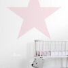 Origin Wallcoverings seinafototapeet tähed pehme roosa