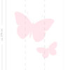 Origin Wallcoverings fototapeet liblikad - pehme roosa