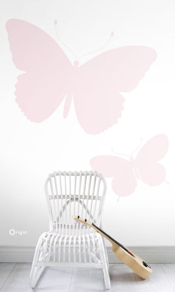 Origin Wallcoverings fototapeet liblikad - pehme roosa