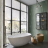 Origin Wallcoverings fototapeet lehed punutud struktuuriga - roheline