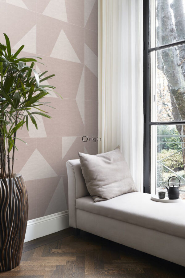 Origin Wallcoverings seina fototapeet graafiline motiiv antiikroosa