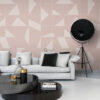 Origin Wallcoverings seina fototapeet graafiline motiiv antiikroosa