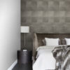 Origin Wallcoverings mittekoeline tapeet XXL plaatmotiiv nahksarnane soe hall