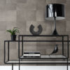 Origin Wallcoverings mittekoeline tapeet XXL plaatmotiiv nahksarnane soe hall