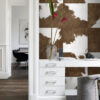 Origin Wallcoverings mittekootud tapeet XXL lehmanahk imitatsioon pruun-valge