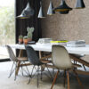Origin Wallcoverings isekleepuv seinapilt madu nahk - pruun