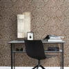 Origin Wallcoverings isekleepuv seinapilt madu nahk - pruun