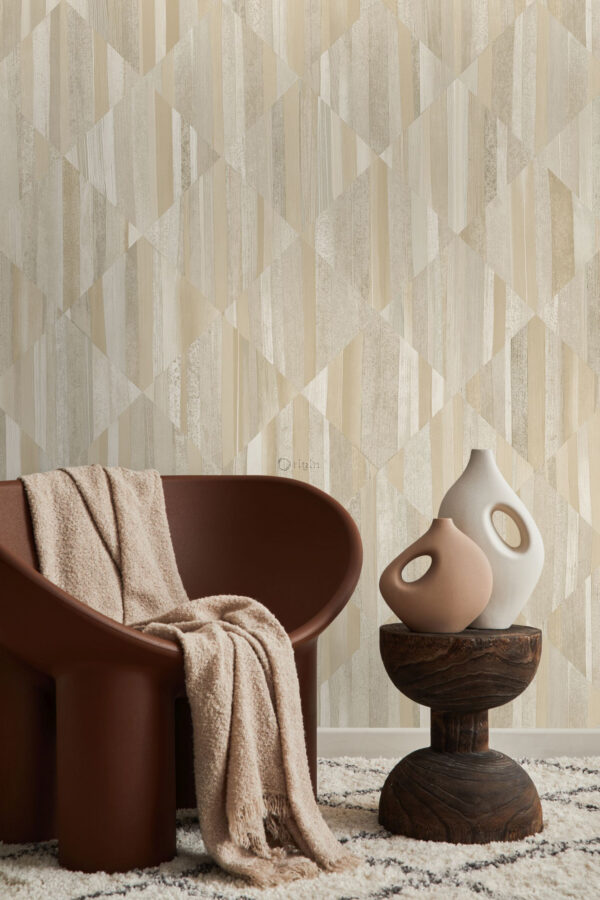 Origin Wallcoverings 3D puidumuster fototapeet - liivbeež