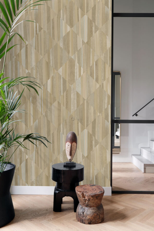 Origin Wallcoverings 3D puidumuster fototapeet - beež