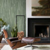 Origin Wallcoverings 3D puidumuster fototapeet - hallikasroheline