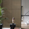 Origin Wallcoverings 3D puidumuster fototapeet - pruun