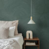 Origin Wallcoverings tropilised lehed fototapeet - tume roheline