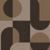 Origin Wallcoverings Bauhaus stiilis fototapeet - pruun