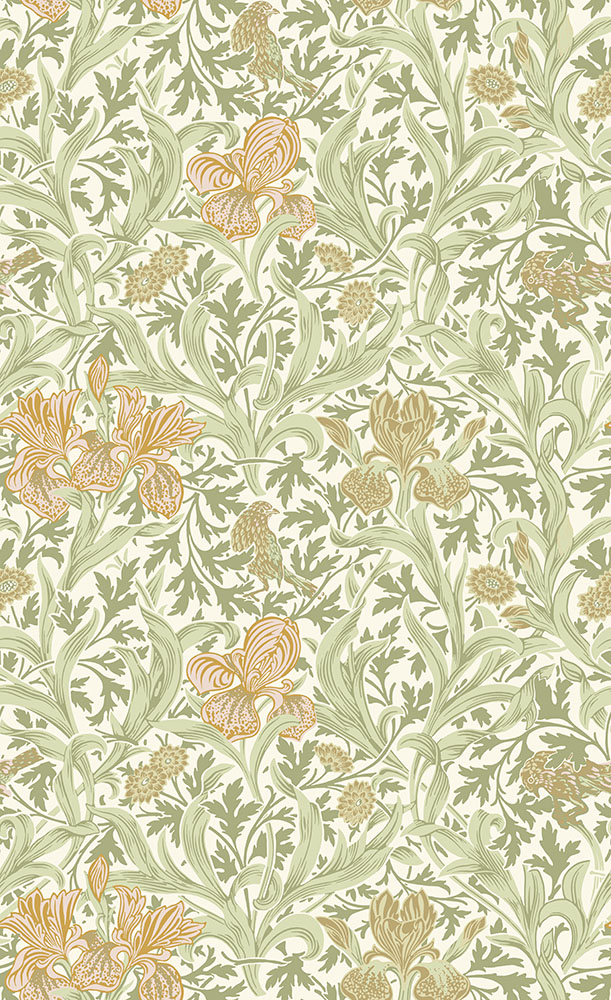 Midbec Iris tapeet - Kollane