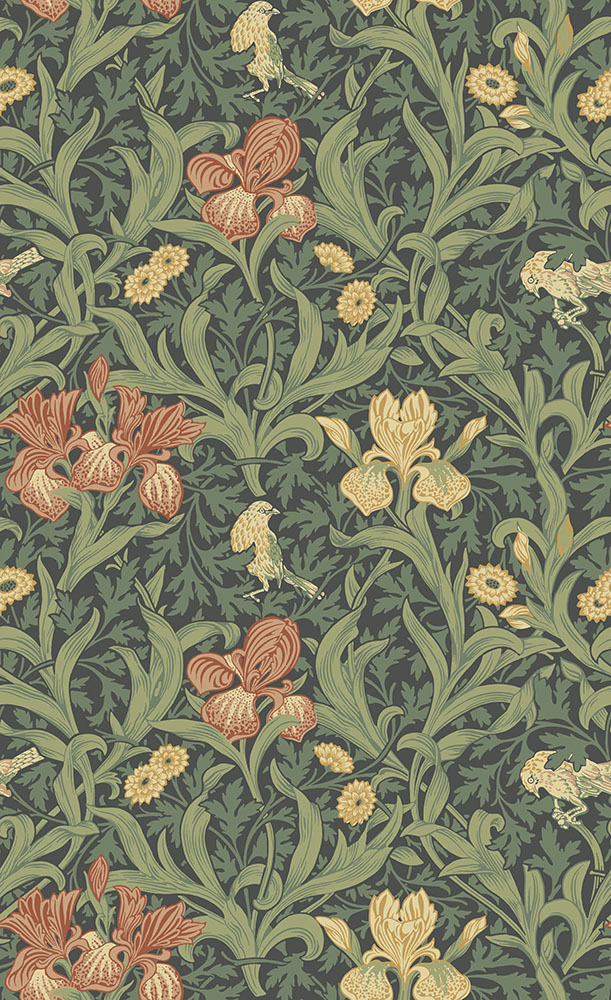 Midbec Iris tapeet - Sinine