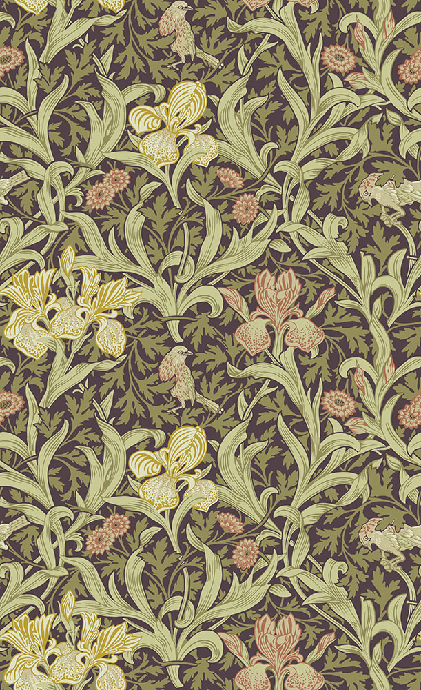 Midbec Iris tapeet - Lilla