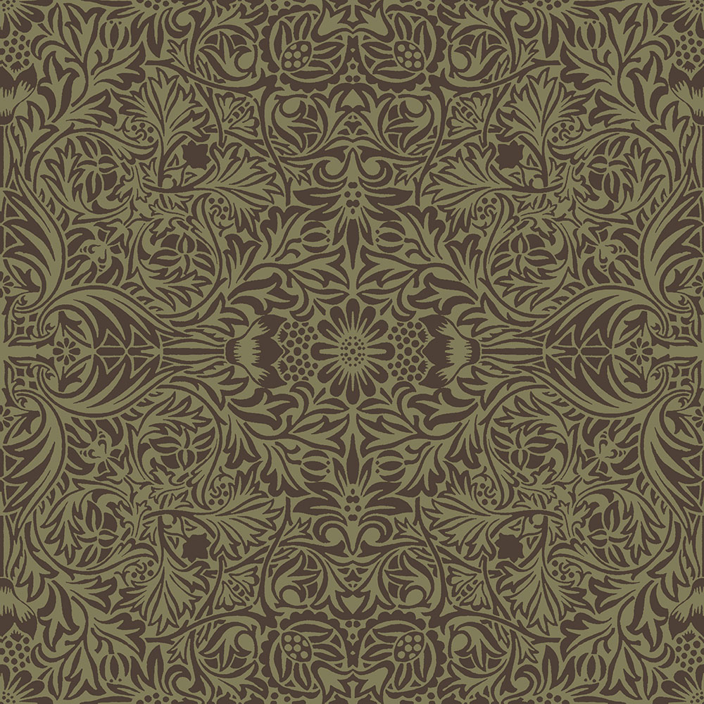 Midbec Ceiling tapeet - Pruun