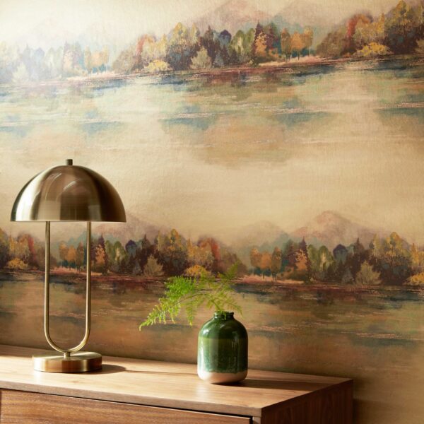 1838 Wallcoverings tapeet Lakeside Autumn