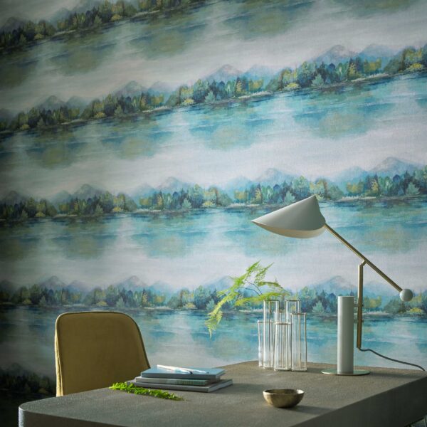 1838 Wallcoverings tapeet Lakeside Fern