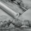 1838 Wallcoverings tapeet Lakeside Pewter