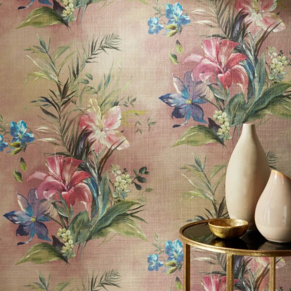 1838 Wallcoverings tapeet Lilliana Blush