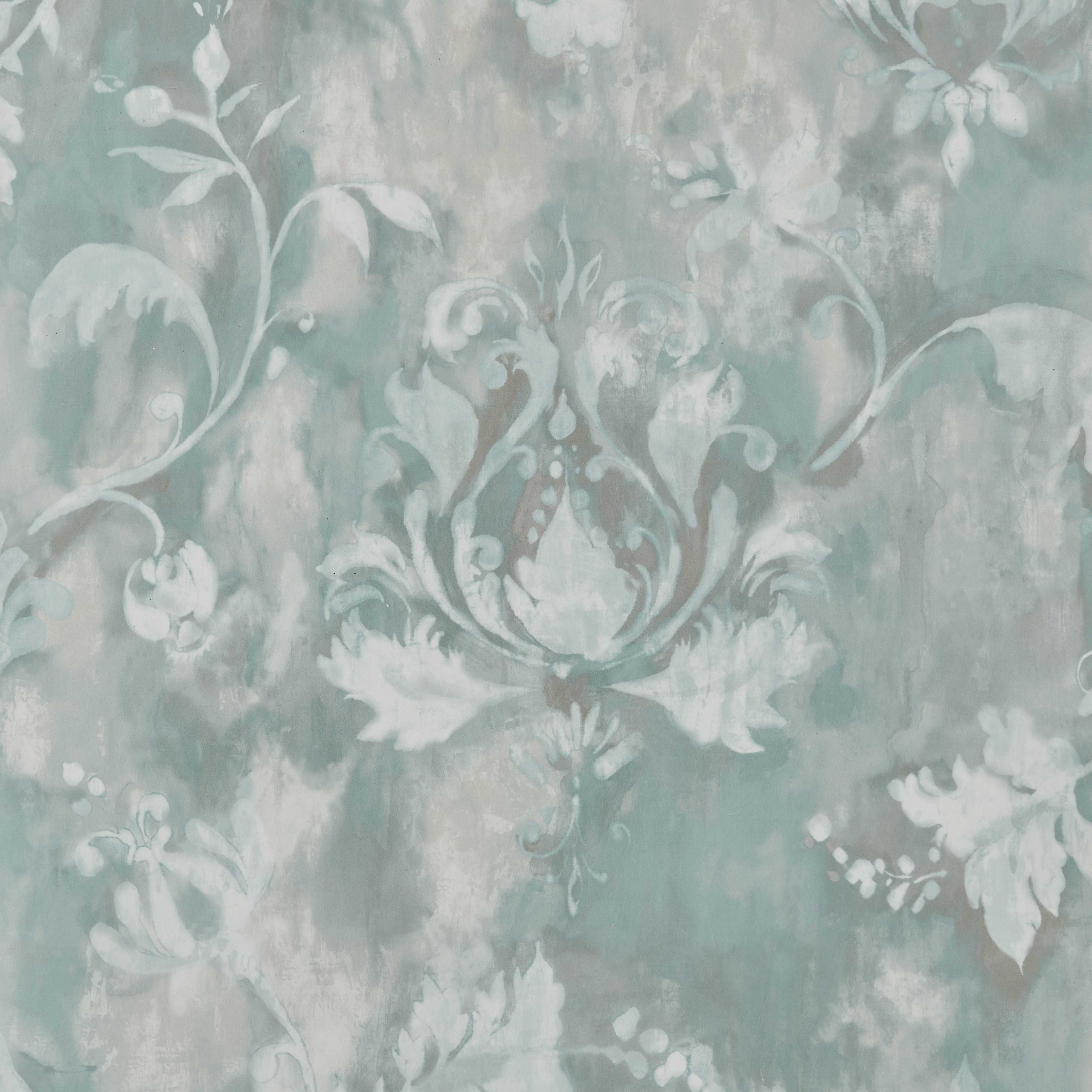 1838 Wallcoverings tapeet Ornamenta Aqua