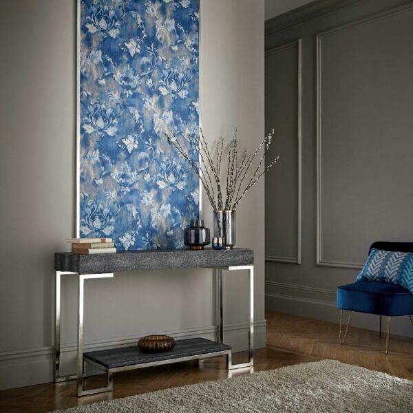 1838 Wallcoverings tapeet Ornamenta Indigo