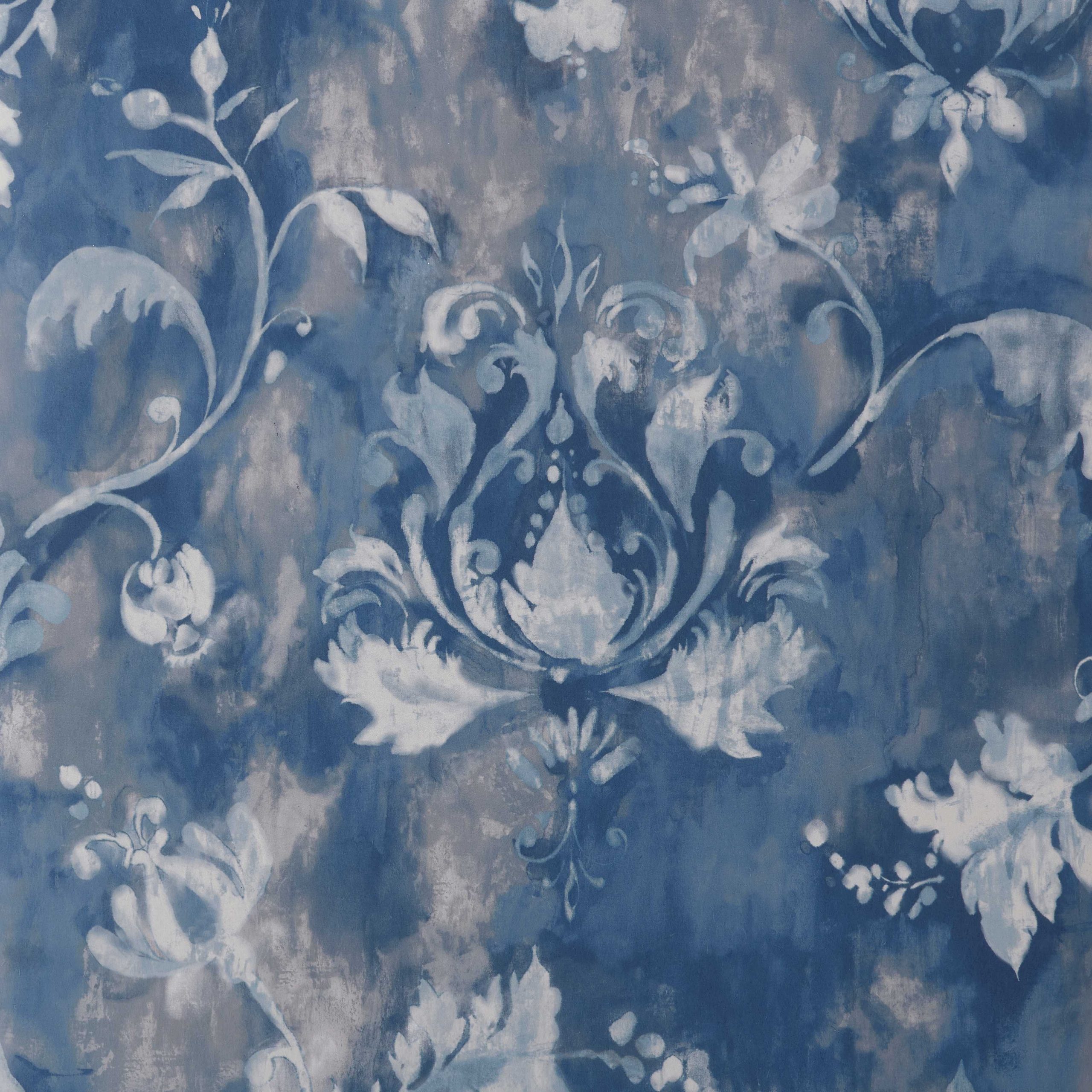1838 Wallcoverings tapeet Ornamenta Indigo