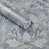 1838 Wallcoverings tapeet Ornamenta Pewter