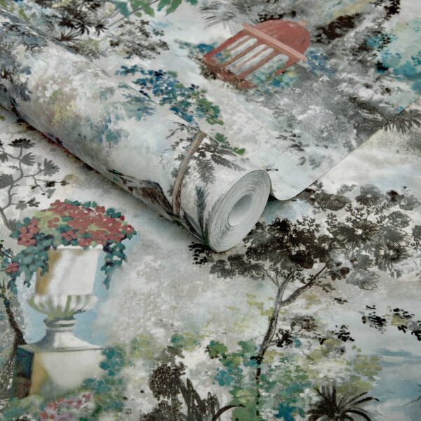 1838 Wallcoverings tapeet Pavilion Fern