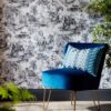 1838 Wallcoverings tapeet Pavilion Stone