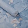 1838 Wallcoverings tapeet Trailing Magnolia Chambray