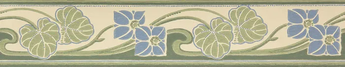 duro tapeet Åkersta bård blå