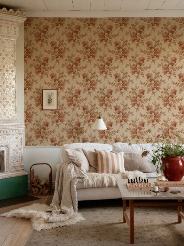 duro tapeet ingeborg röd/multi