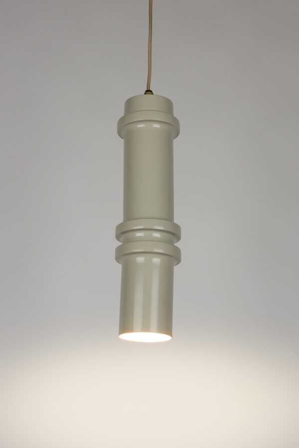 White Label Living ripplamp Duct L Grey