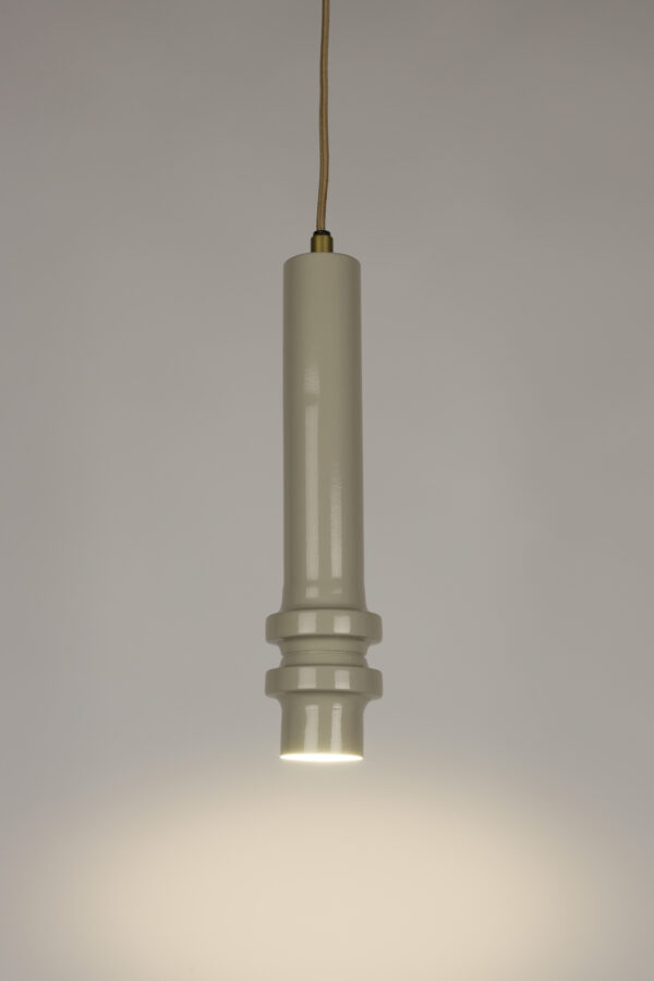 White Label Living ripplamp Duct M Grey