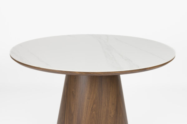 White Label Living ümmargune söögilaud Almira