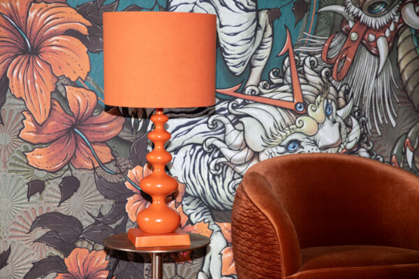 Bold Monkey laualamp When Orange is King