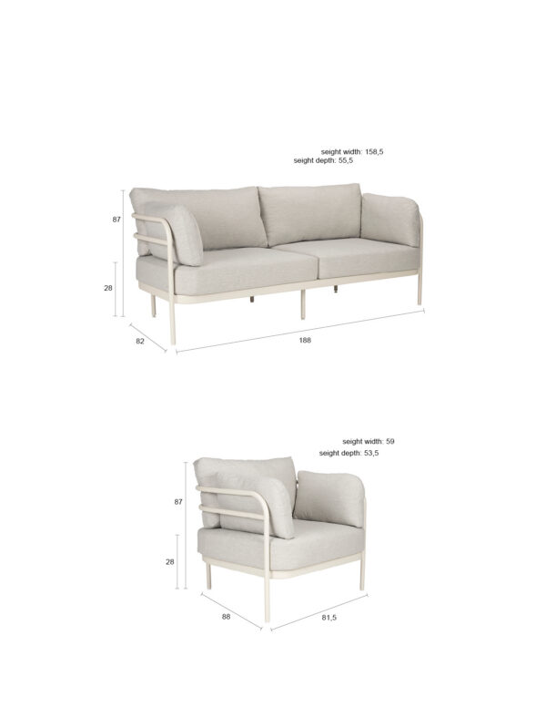 Zuiver välimööblikomplekt Vista